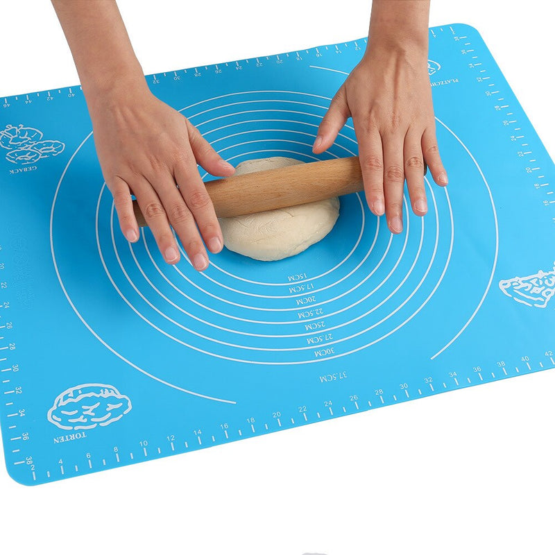 Silicone Baking Mat Thickening Flour Rolling Scale Mat Kneading Dough Pad Baking Pastry Rolling Mat