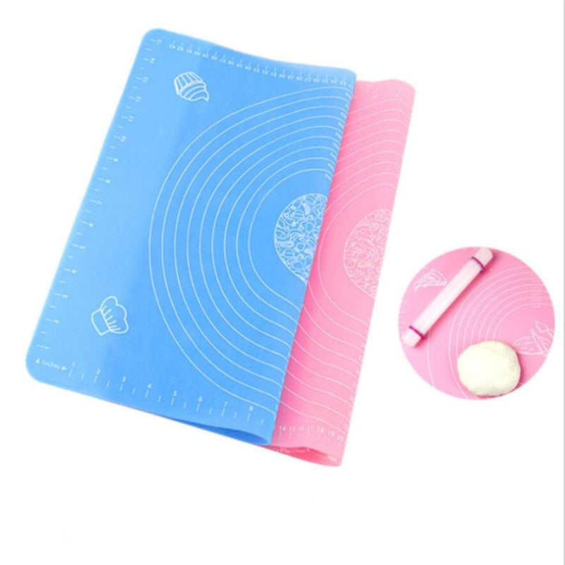 Silicone Baking Mat Thickening Flour Rolling Scale Dough Pad Baking Pastry Rolling 30X40CM