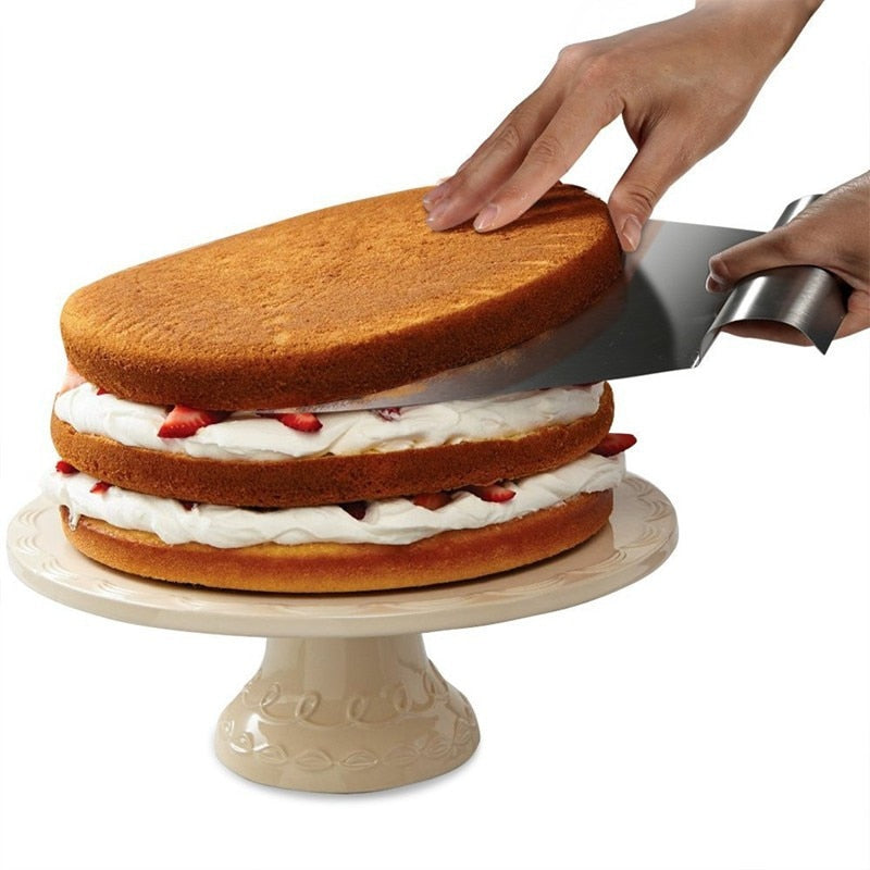 Stainless Steel Cake Baking Tools Cake Pizza Shovel Transfer Cake Tray Moving Plate Cake Lifter