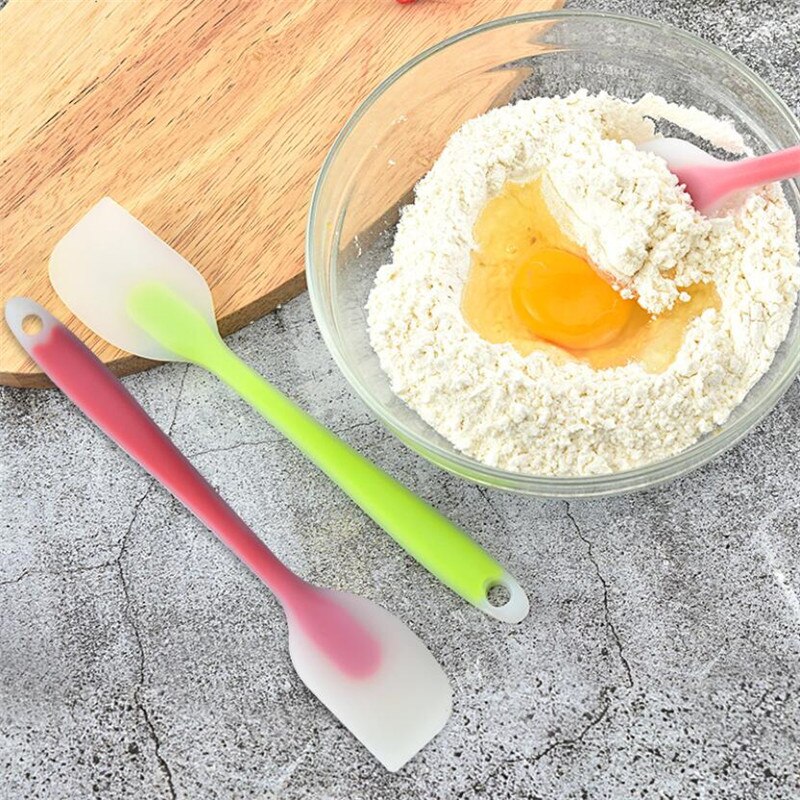 Baking Tools Spatula Translucent Mini Silicone Baking Spatula Cream Heat-Resistant Kitchen Utensils