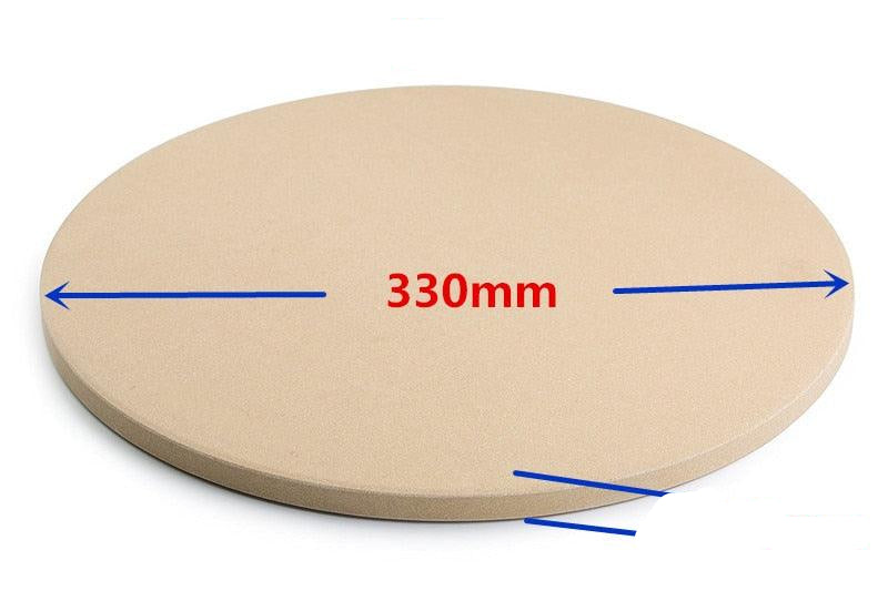 10 and 13 inch Pizza Stone for Cooking Baking Grilling -13 Inch Extra Thick - Pizza Tools for Oven