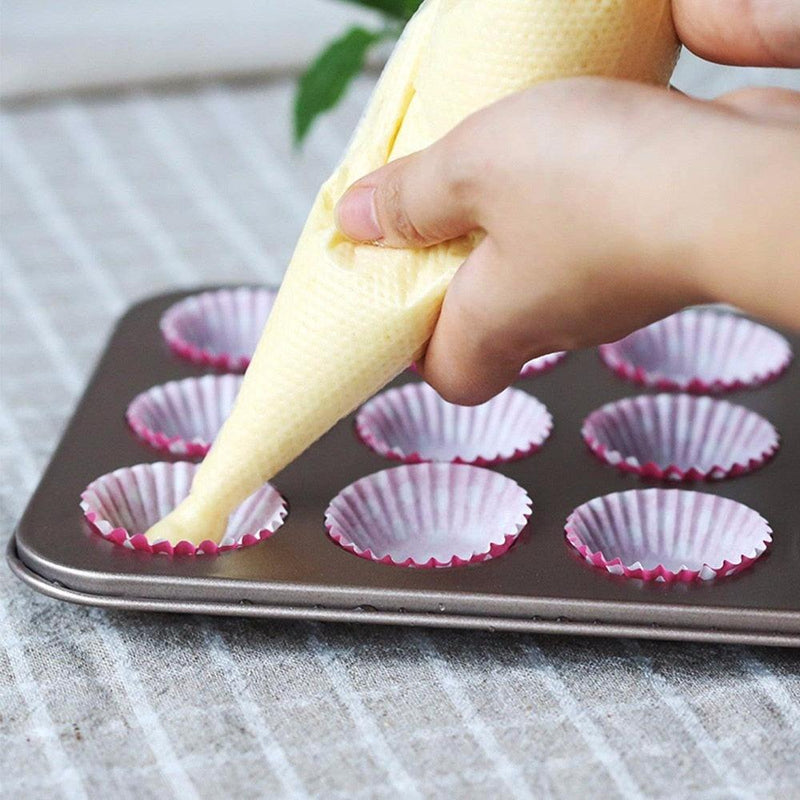 100-Pack Pastry Bags 10-Inch Disposable Icing Bags Decorating Bags Baking and Cake Decorating