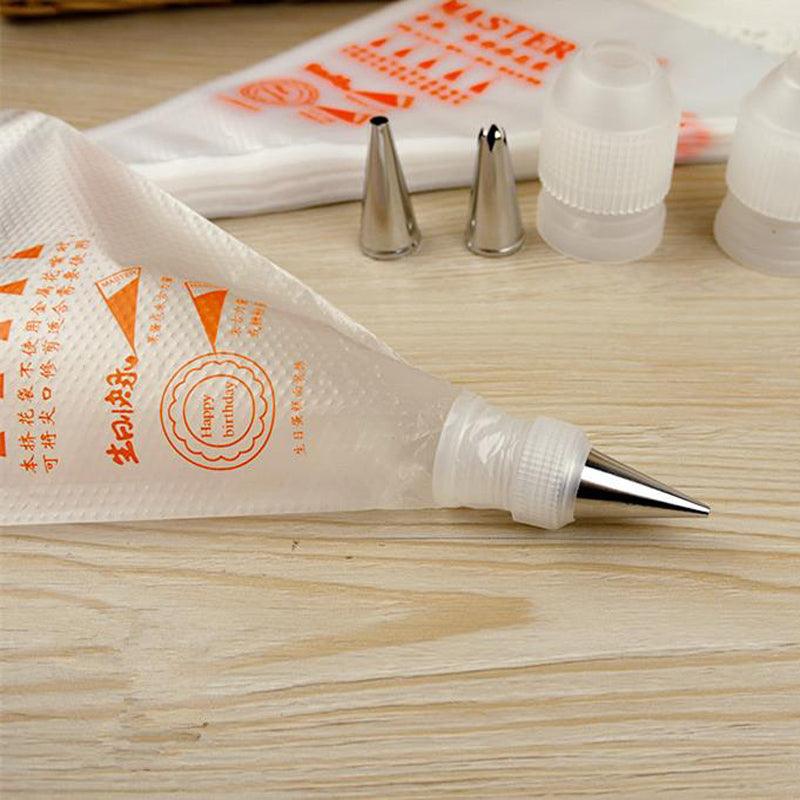 100Pcs Large Pastry Bags Disposable Icing Piping Bag Fondant Cake Cream Pastry Tip Kitchen DIY