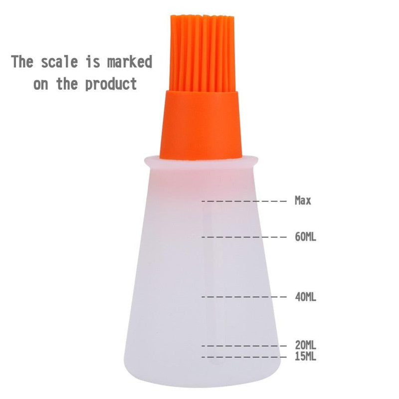 1PCS Silicone Oil Brush BBQ Baking Pastry Brushes Liquid Oil Cake Butter Bread Pastry Brush