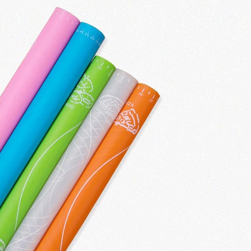 1pc Non-Stick Silicone Mat Rolling Dough Liner Pad Pastry Cake  Bakeware Paste Flour Table Sheet