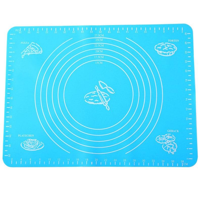 1pc Non-Stick Silicone Mat Rolling Dough Liner Pad Pastry Cake  Bakeware Paste Flour Table Sheet