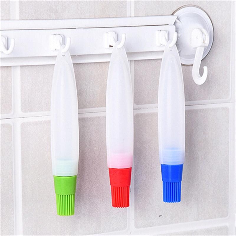 1pc Silicone Brush Liquid Oil Pen Cake Butter Bread Pastry Brush Baking Tool BBQ Utensil Safety