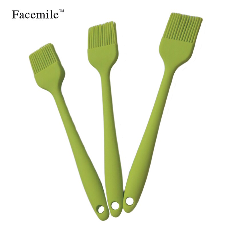1pcs 8Inch Silicone Fondant Cake Decorating Brush Baking BBQ Kitchen Accessories Tools Pastry