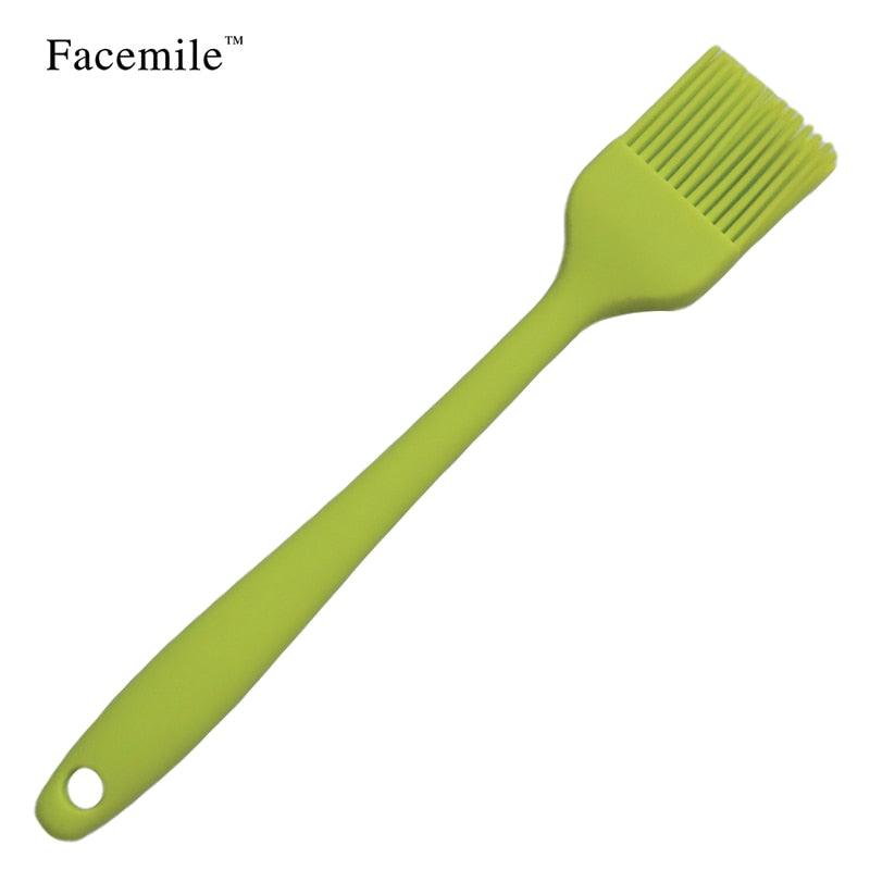 1pcs 8Inch Silicone Fondant Cake Decorating Brush Baking BBQ Kitchen Accessories Tools Pastry