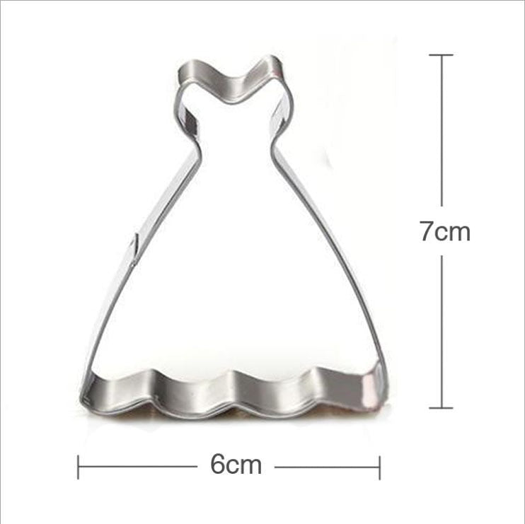 1pcs patisserie reposteria Wedding Metal Cookie Cutters Fondant Cake Decor Tools Cupcake Chocolate
