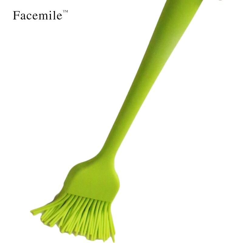 2pcs/set Silicone Bakeware Utensil Basting Pastry Baking Cooking BBQ Tools Cake Brush and Cake