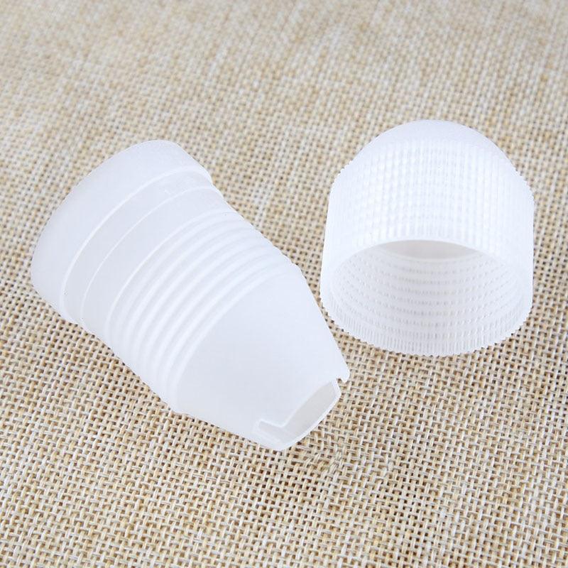 3 Pcs Cake Decorating Tool Creative Thicken Piping Bag Plastic Nozzle Converter Dessert Decorators