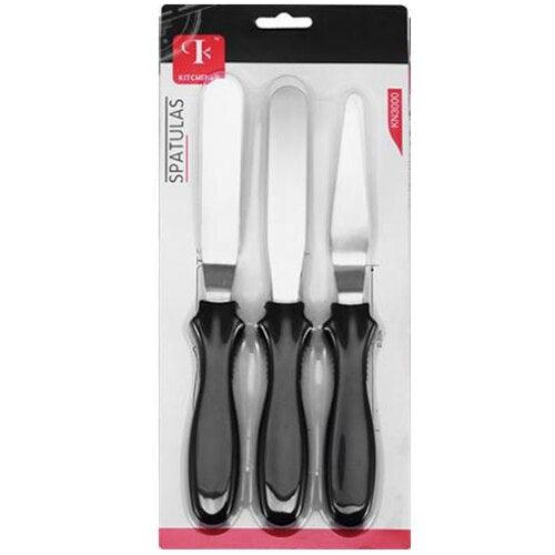 3pcs/set Blade Angled Espatula Spatula Cake Icing Spatula Smooth Filling Tool Cutter Set Wedding