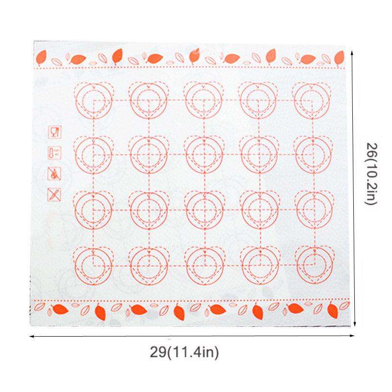 40x30cm/29x26cm Silicone Baking Mat Fondant Bakeware Macaron Oven Baking Tools For Cakes Pastry