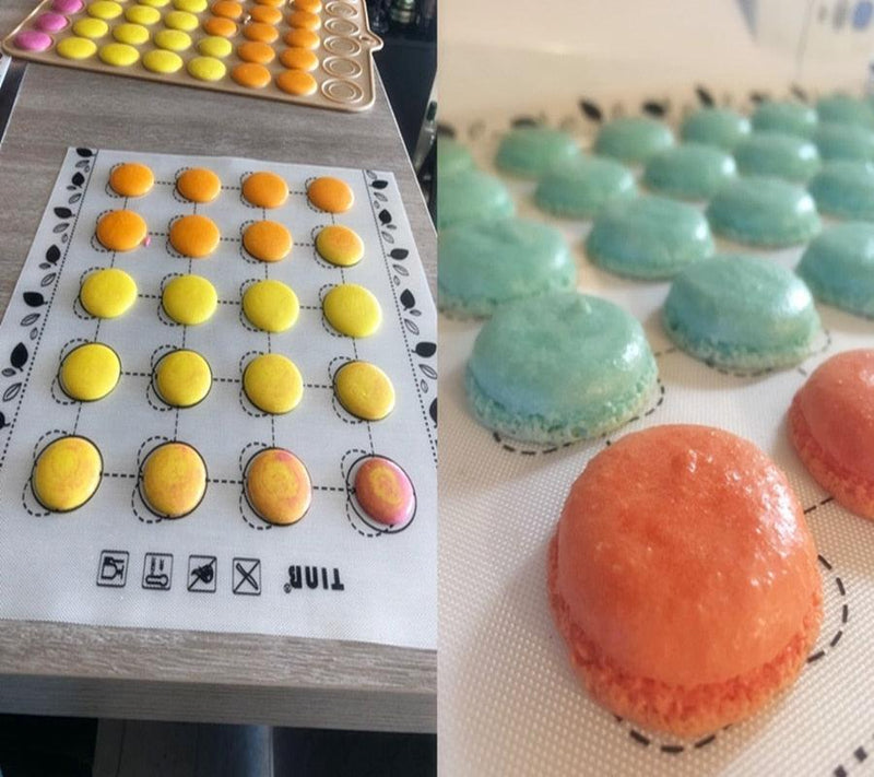 40x30cm/29x26cm Silicone Baking Mat Fondant Bakeware Macaron Oven Baking Tools For Cakes Pastry