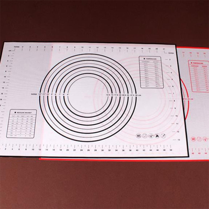 40x60cm Mat for Baking Silicone Mat for Oven Dough Rolling Cooking Non-stick Mat Kitchen Baking