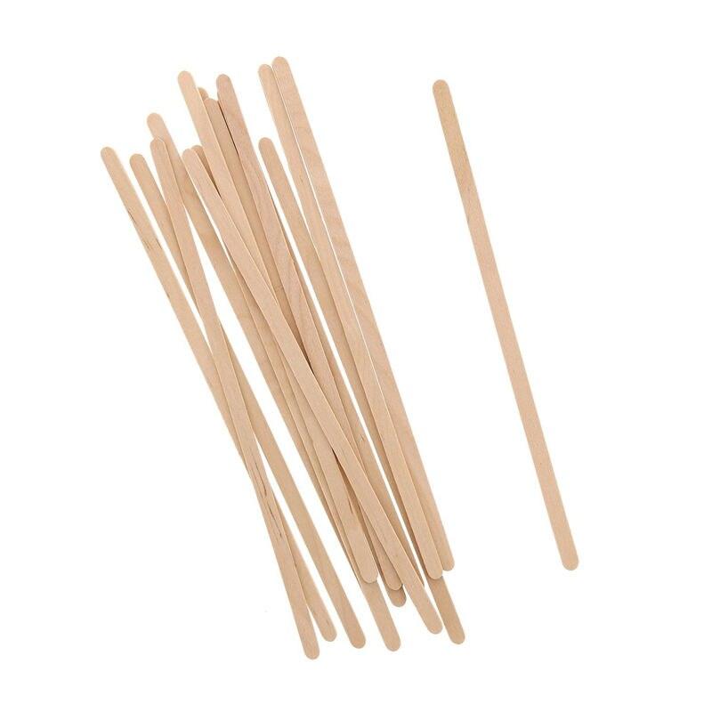 500 Pieces Birch Wood Coffee Beverage Stirrers 5.5inch 7inch