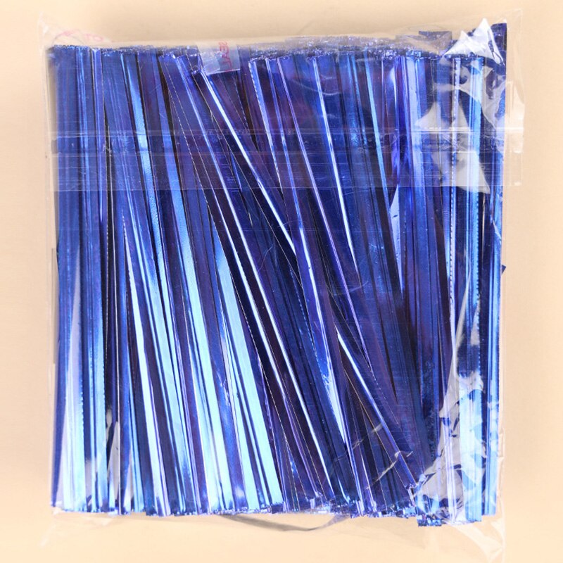 800pcs 8cm Twist Tie Gift Bags Sealing String Cord Candy Cookie Bag Twist Wire for Wedding Birthday