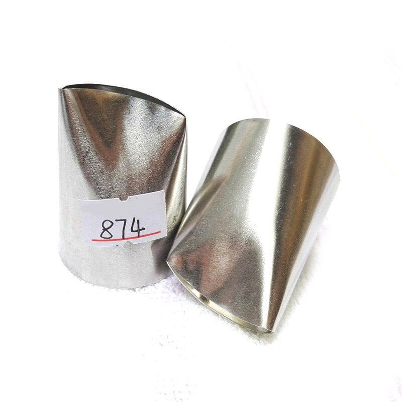 #874 Large Size Rose Stainless Steel Icing Piping Nozzles Cake Cream Decoration Tips Pastry Cake