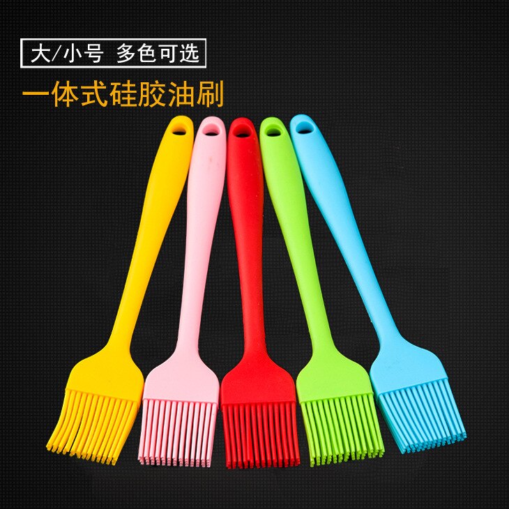 26cm integrated baking silicone brush barbecue BBQ brush pastry oil brush baking tool