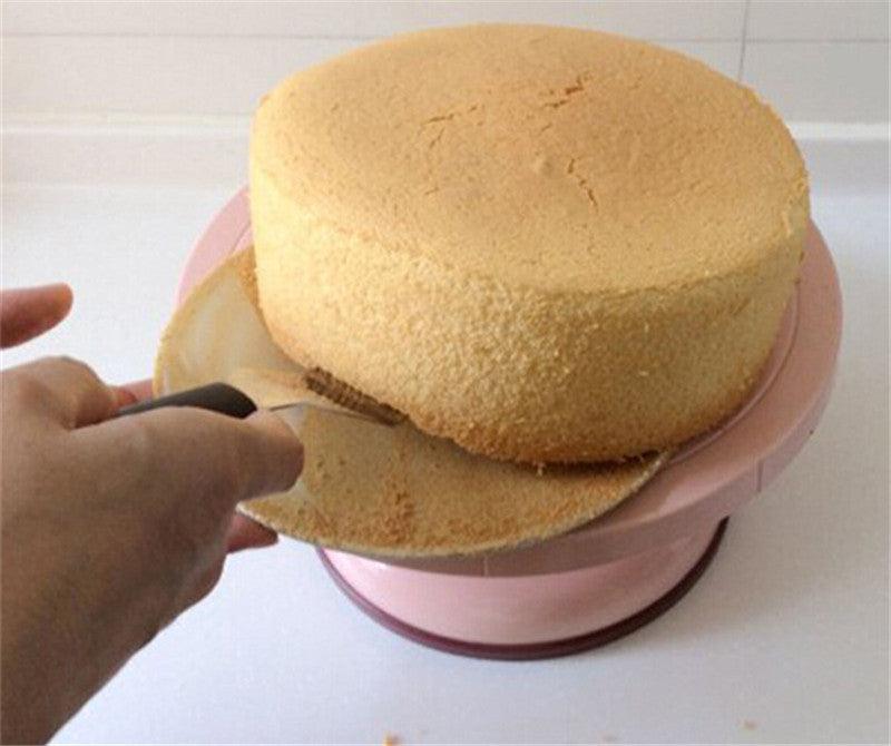 Angled Icing Spatula with Plastic Handle-Cake Decorating Tools 6',8',10' Stainless Steel Cake