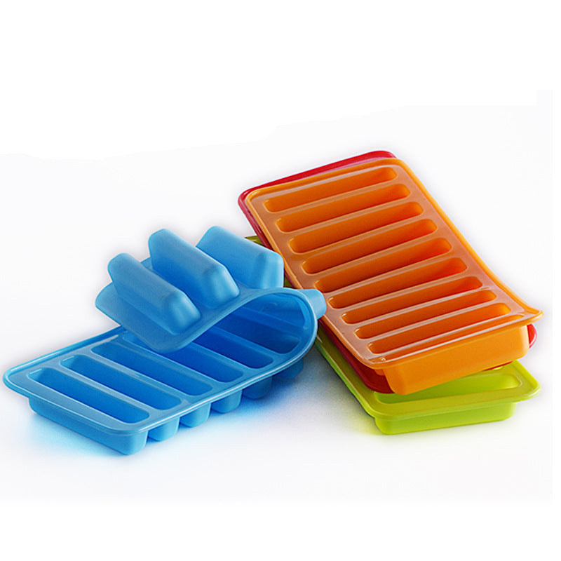 10 Holes Finger Shaped Silicon Cookies Chocolate Jelly Candy Cake Bakeware Mold Pastry Bar
