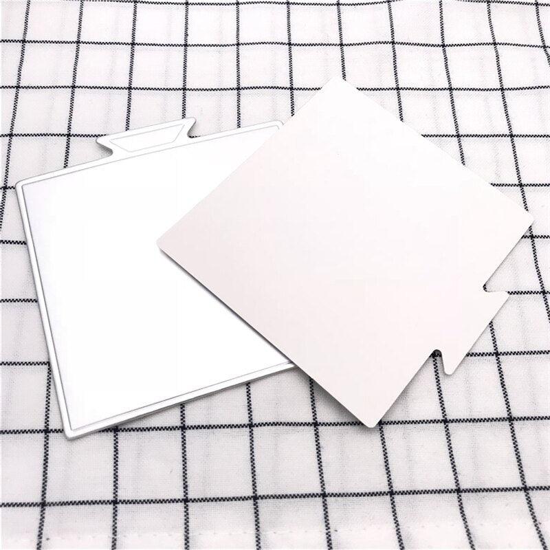 100pcs/Set Silvery Square Mousse Cake Boards Paper Cupcake Dessert Displays Tray Wedding