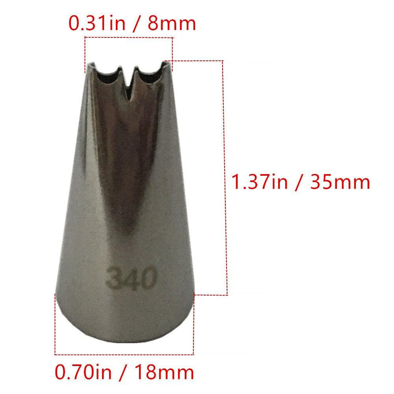 Baking tools 7pcs Sawtooth nozzles Set Creative Cream Tips Icing Piping Nozzle Pastry Tips Sugar