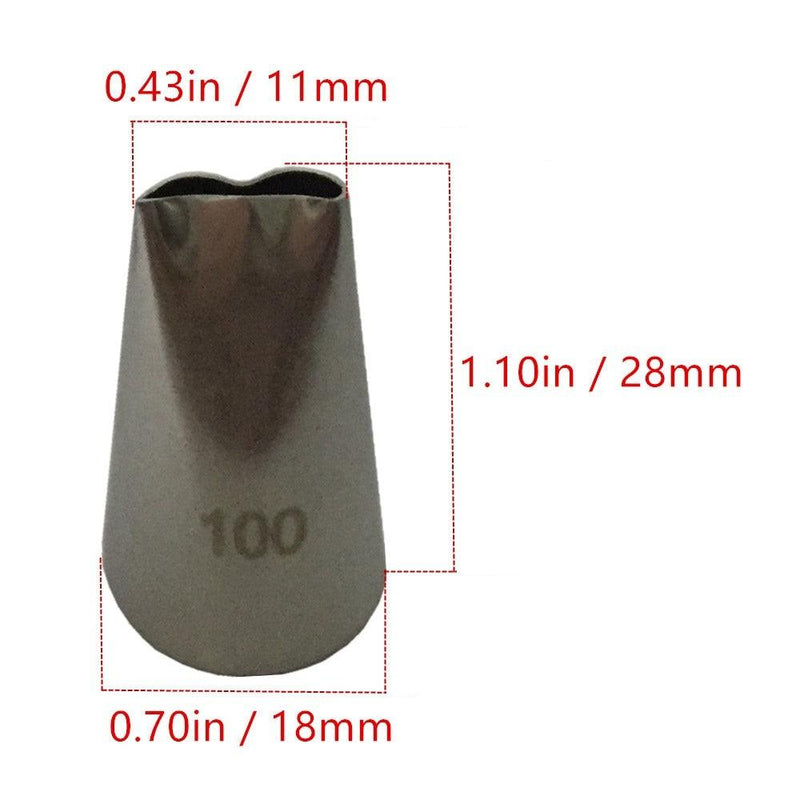 Baking tools 7pcs Sawtooth nozzles Set Creative Cream Tips Icing Piping Nozzle Pastry Tips Sugar