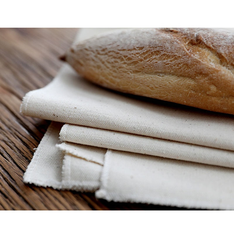 Bread Fermented Cloth Linen Flax Baguette Mat 1Pcs Baking Accessories Linen Flax Baking