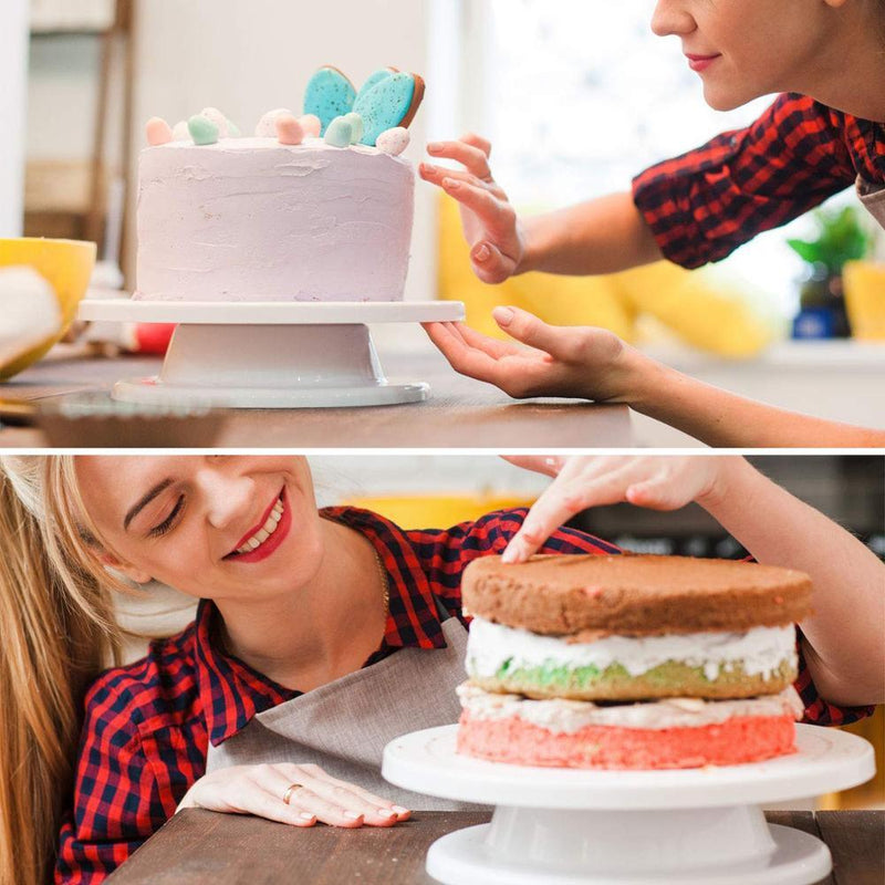 Cake Decorating Kits Set with Cake Turntable /Piping Tip /Icing Spatula/Piping Bag Fondant Tool