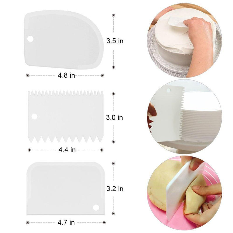 Cake Decorating Kits Set with Cake Turntable /Piping Tip /Icing Spatula/Piping Bag Fondant Tool