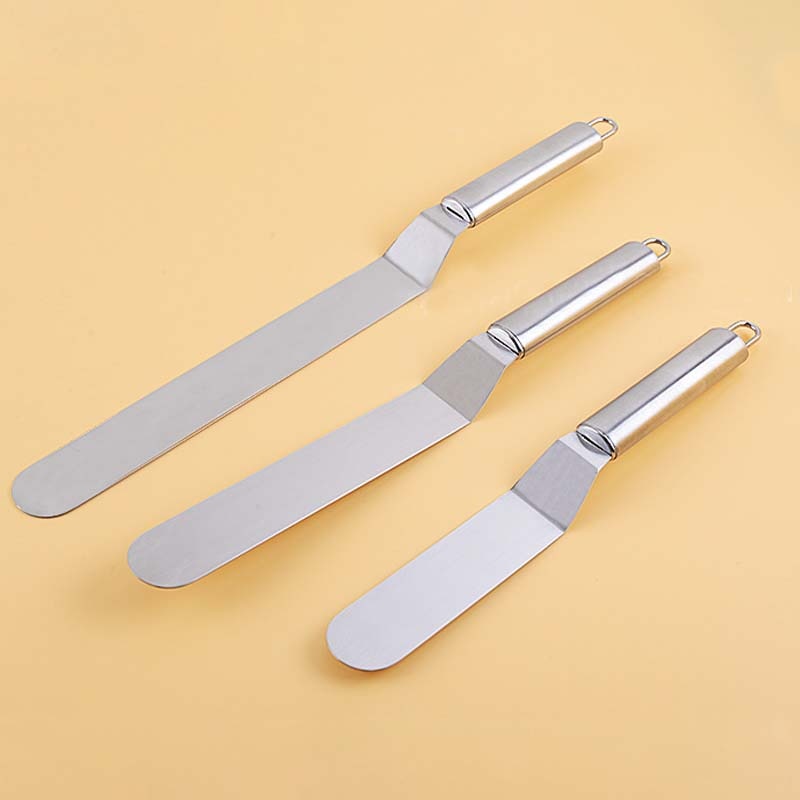 Cake Decorating Tools Stainless Steel  Baking &amp; Pastry Tools Portable Cream Spatula Cake