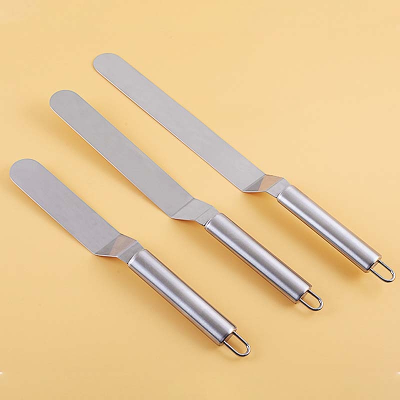 Cake Decorating Tools Stainless Steel  Baking &amp; Pastry Tools Portable Cream Spatula Cake