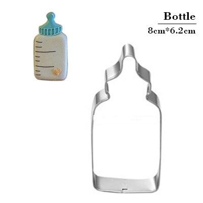 Children's Section Cookie Cutter Stainless Steel Biscuit Cutter Cookie Mold Kitchen Baking Tools