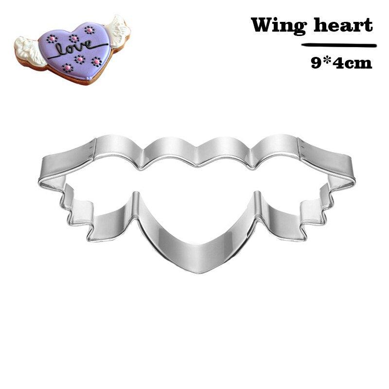 Children's Section Cookie Cutter Stainless Steel Biscuit Cutter Cookie Mold Kitchen Baking Tools