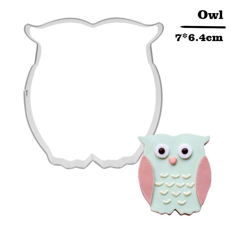 Children's Section Cookie Cutter Stainless Steel Biscuit Cutter Cookie Mold Kitchen Baking Tools