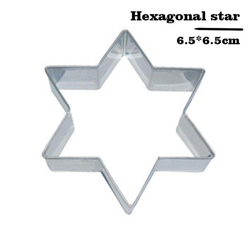Children's Section Cookie Cutter Stainless Steel Biscuit Cutter Cookie Mold Kitchen Baking Tools