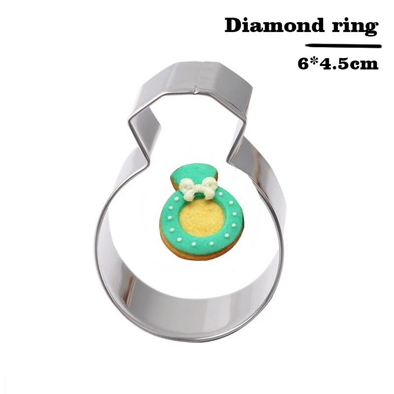Children's Section Cookie Cutter Stainless Steel Biscuit Cutter Cookie Mold Kitchen Baking Tools