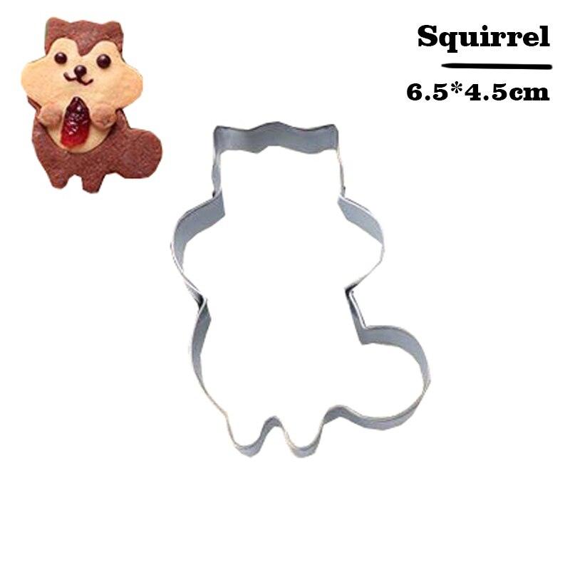 Children's Section Cookie Cutter Stainless Steel Biscuit Cutter Cookie Mold Kitchen Baking Tools