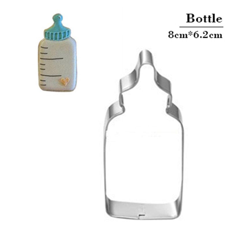 Children's Section Cookie Cutter Stainless Steel Biscuit Cutter Cookie Mold Kitchen Baking Tools