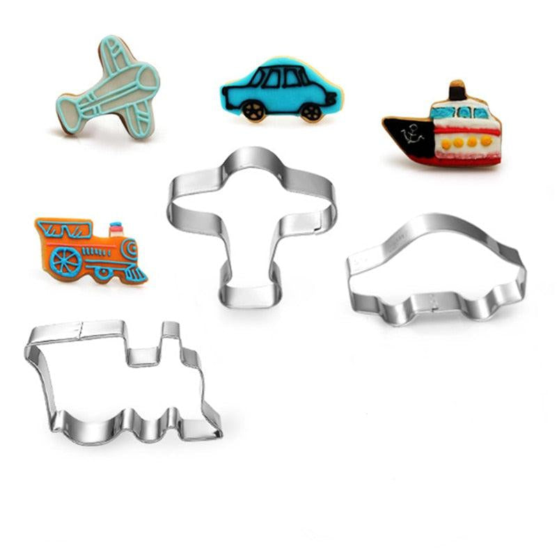 Christmas tools Various DIY Cookie Cutter Stainless Steel Cut Biscuit Mold Cooking Tools