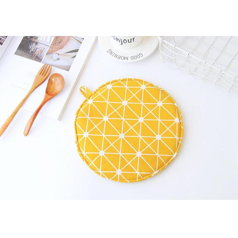 Cotton Oven Glove 1 Pcs Non-slip Glove BBQ Grill Glove Nice Kitchen Cooking Heatproof Mitten
