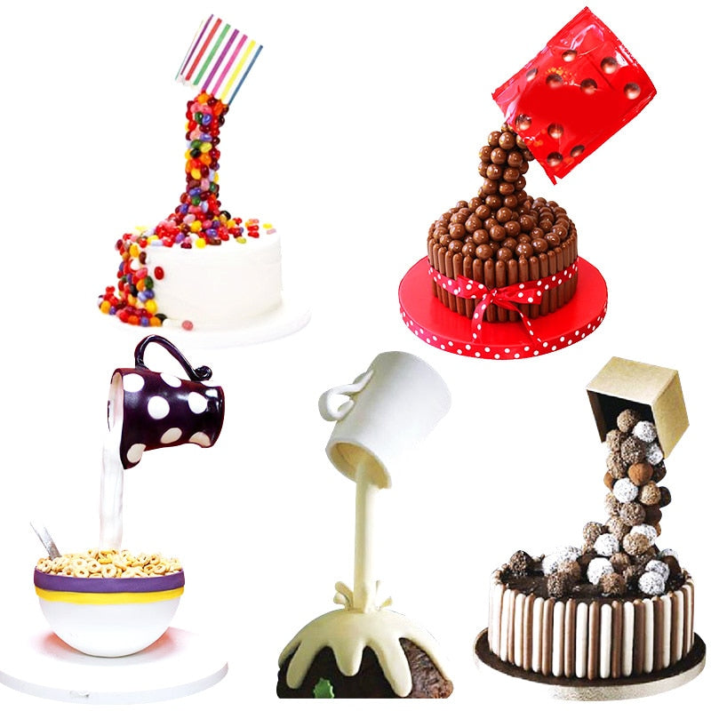 Food Grade Plastic Cake Stand Cake Support Structure Practical Fondant Cake Chocolate