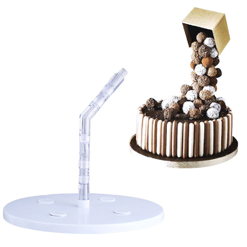 Food Grade Plastic Cake Stand Cake Support Structure Practical Fondant Cake Chocolate