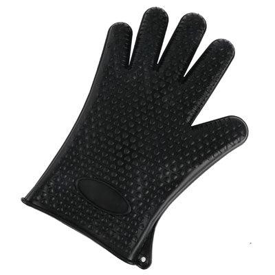 ERMAKOVA Thickening Silicone Glove BBQ Grill Glove Oven Mitts Barbecue Oven Baking Glove Pinch Mitts