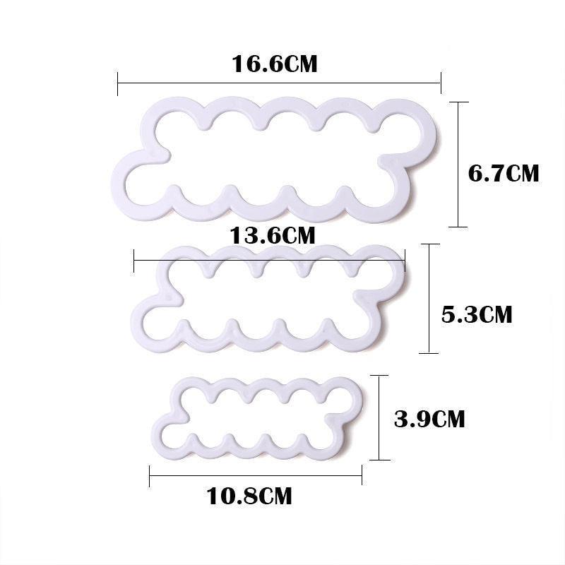 Rose Fondant Icing Tool Decor Mould Sugarcraft Tools Bakeware Sets Cake Decorating
