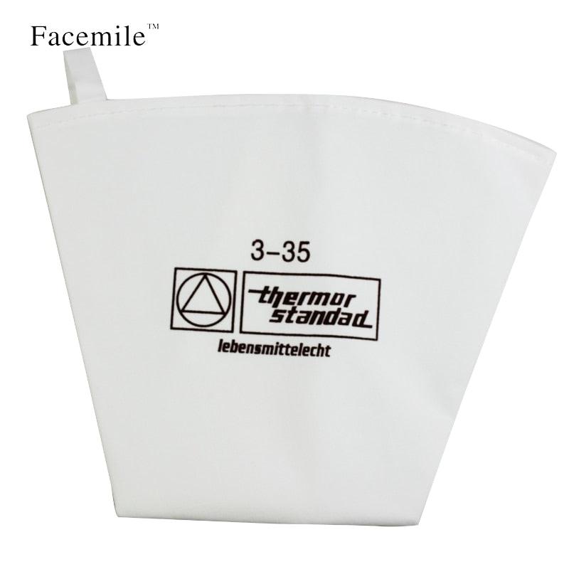 Facemile pastry bags cookie icing piping bag baking tool re-useable cotton cloth fondant cake