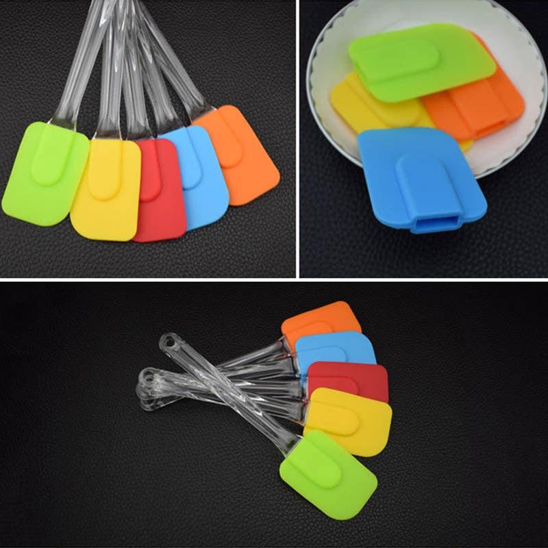 Food Grade Kitchen Gadgets Cooking Baking Tools Pastry Scraper Non-stick Silicone Butter Cream