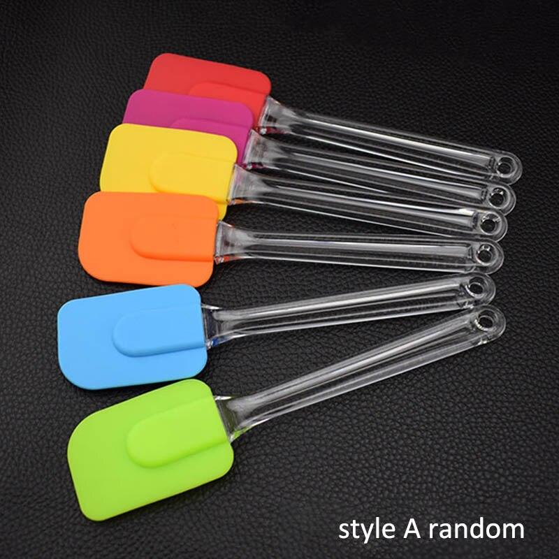 Food Grade Kitchen Gadgets Cooking Baking Tools Pastry Scraper Non-stick Silicone Butter Cream